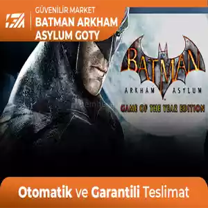 Batman Arkham Asylum Goty [Oto Teslim + Garanti]