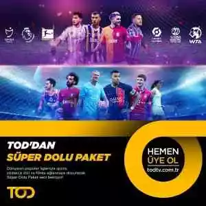 TOD TV Süper Lig Paketi 1 Haftalık 4 Ekran Hesap