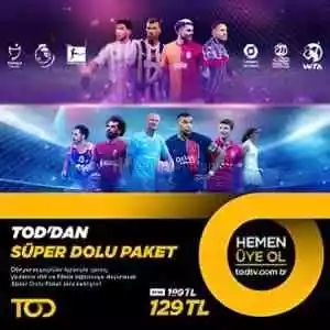 Tod Tv Spor Ekstra+ Paketi  3 Ekran (Formula 1 İçerir) 1 Aylık