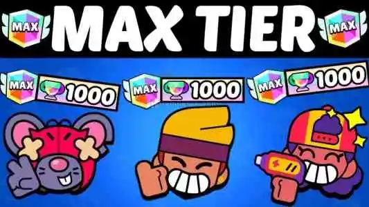 Brawl Stars Maks Kademe (1000 Kupa Boost)