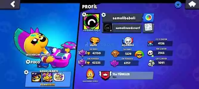 Brawl Stars 42K Hesap