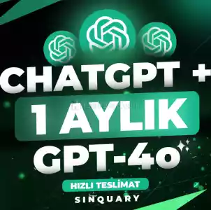 ChatGPT Plus 4.0 & GPT-4o [1 Aylık]