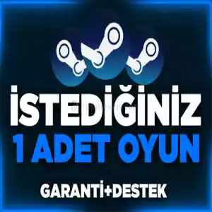 İSTEDİĞİNİZ 1 OYUN + GARANTİ & DESTEK