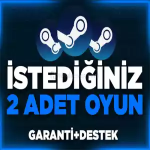 İSTEDİĞİNİZ 2 OYUN + GARANTİ & DESTEK