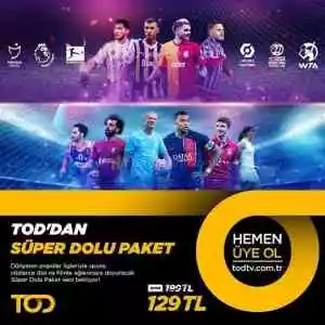 Tod Tv 1 Aylık Süper Dolu Paket Kodu + Garanti