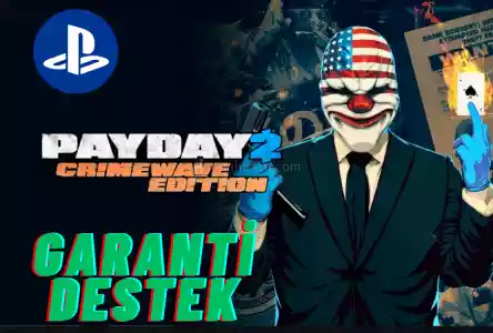 PAYDAY 2 CRİMEWAVE EDİTİON PS4-PS5