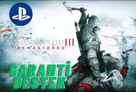 ASSASSİNS CREED 3 REMASTERED PS4-PS5