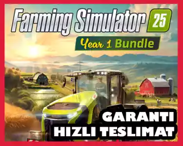 Farming Simulator 25 - Year 1 Bundle + Garanti & [Anında Teslimat]