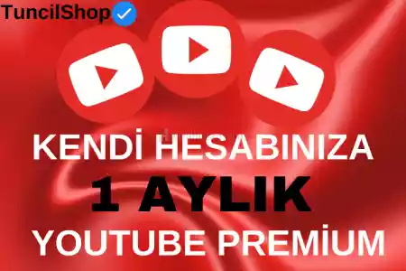 Kendi Hesabınıza 1 Aylık Youtube Premium