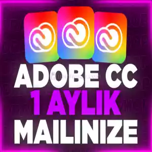 [Kendi Mailinize] 1 Aylık Adobe CC + Garanti