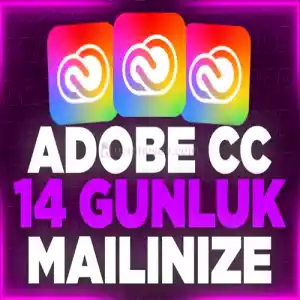 [Kendi Mailinize] 14 Günlük Adobe CC + Garanti