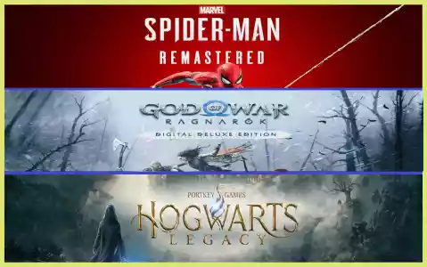 Spider Remastered + Ragnarök + Hogwarts