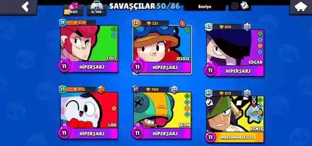 14.600 K Güvenilir Brawl Stars Hesabı