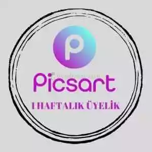 Picsart Pro 1 Haftalık Hesap