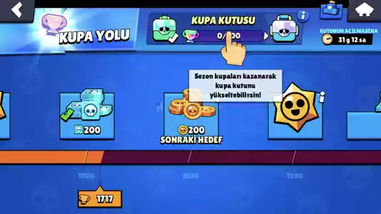 1717 Kupa 15 Karakter Brawl Stars Hesabı