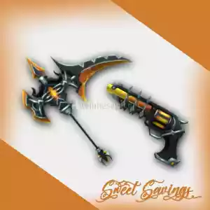 Hallow Set (Hallowscythe +Hallowgun) [Murder Mystery 2-Mm2]