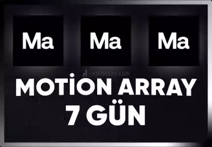 Motion Array | 7 Gün