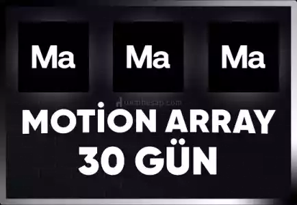 Motion Array | 30 Gün