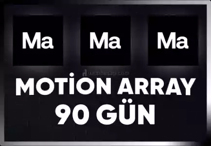 Motion Array | 90 Gün