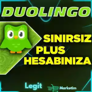 ⭐En Ucuz⭐[Kendi Hesabınıza] Sınırsız Duolingo Plus