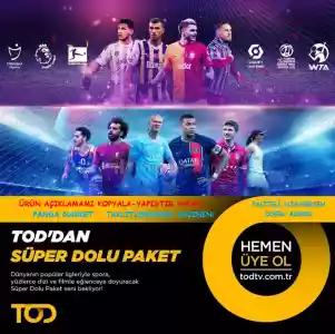 Tod Aylık Süper Dolu Paketi Kodu