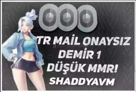 Yeni Sezon - Mail Onaysız - Demir 1 - Düşük Mmr