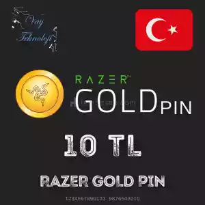 10 TL Razer Gold Pin Türkiye