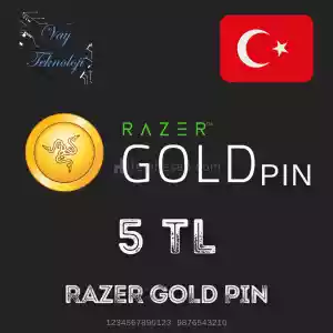 5 TL Razer Gold Pin 5 TL Türkiye