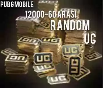 Pubg Mobile 12000-60 Arası Şanslı Random Uc