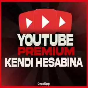 Youtube 1 Aylık Premium (Kendi Hesabınıza)