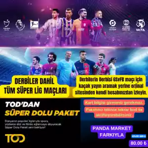 Tod Aylık Süper Dolu Paketi Kodu