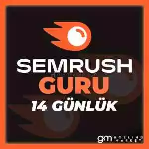 SEMRUSH Guru 14 Günlük Hesap | GoslingMarket