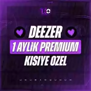 Kişiye Özel 1 Aylık Deezer Premium Üyelik - 30 Gün