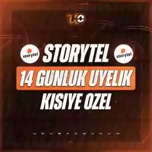 Kişiye Özel 14 Günlük Storytel Üyeliği - 14 Gün