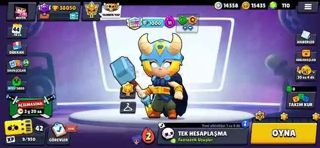 38K Brawl Stars Hesap