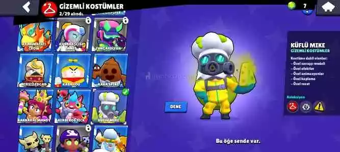 20 K Şeytan Mortisli Efsane Hesap Mail Değişir