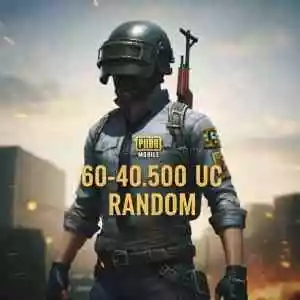 Pubg Mobile Random 60 UC - 40.500 UC