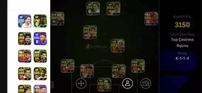 3150kg güç pes hesabı satılık.