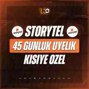 Kişiye Özel 45 Günlük Storytel Üyeliği | 45 Gün