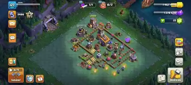 COC 127 seviye, 12 belediye full