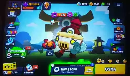 Brawl Stars 31K'lık Ucuz Efsane Hesap 61 Karekterli