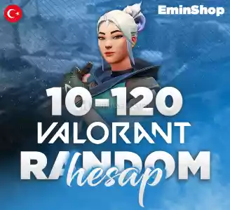 TR Server 10 - 120 Skin Garanti Random Hesap