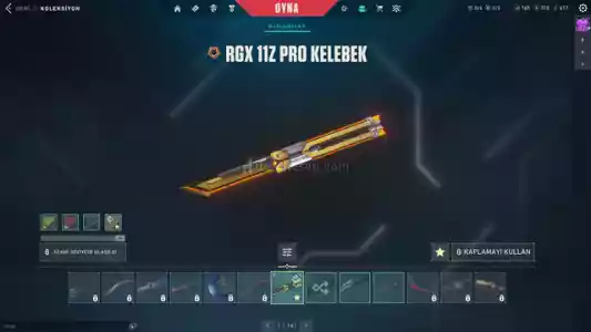 RGX Kelebekli Iyon Phantomlu Dolu Hesap