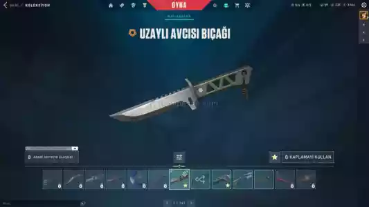Delipop Uzaylı Avcısı Bıçaklı Kaos Vandallı Dolu Hesap
