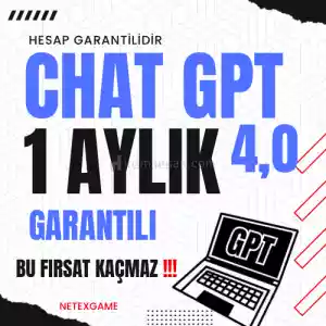 Chatgpt Plus 4.5 / PRO Hesap 1 Aylık