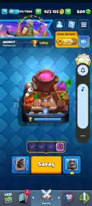 Clash royale hesabı