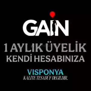 Gain 1 Aylik Uyelik Kodu Kendi Hesabiniza