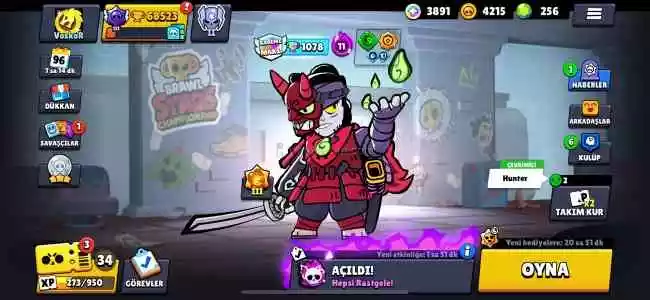 ? Full + Full Brawl Stars Hesabi | 92/92 Brawler | 178 Kostüm | 3891 Mücevher | AY Şöhreti 3 | 68.500+ Kupa