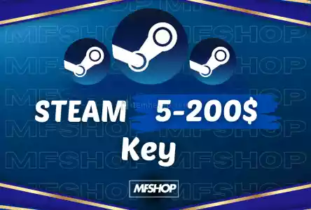 5$ – 200$ Arası Steam Random Key