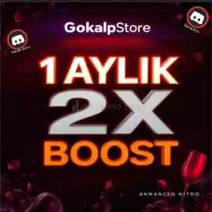 [Botsuz] 1 Aylik 2X Boost Discord